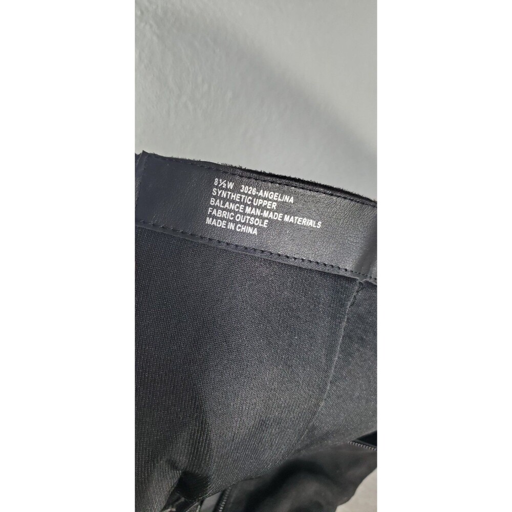 Women's Department 222 Bealls 8.5 Angelina Black Mid Casual Boots Zippered 8.5 - Picture 9 of 11